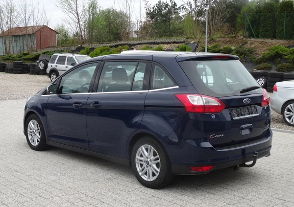 Ford Grand C-MAX cena 29999 przebieg: 144043, rok produkcji 2014 z Sokołów Małopolski małe 232